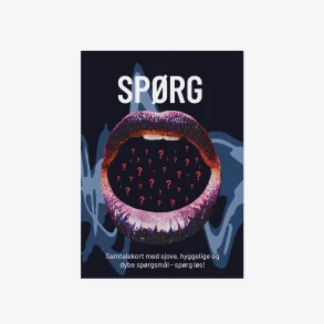 SNAK selskabsspil - SPRG - Samtalekort med sjove, hyggelige og dybe sprgsml - sprg ls!