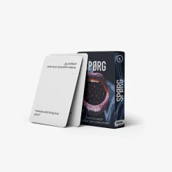 SNAK selskabsspil - SPRG - Samtalekort med sjove, hyggelige og dybe sprgsml - sprg ls!