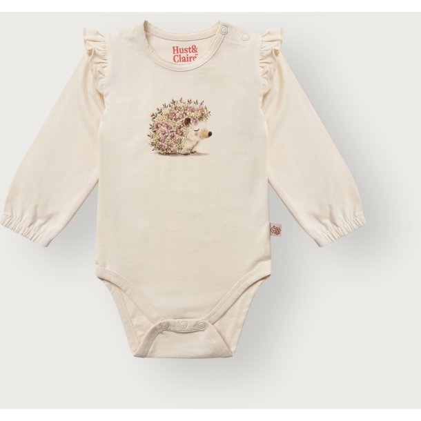 Hust &amp; Claire - Body LS - R�hvid 