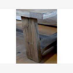 Chic Antique - UNIKA Sofabord Naturlig H40xB130xL68cm Genbrugstr.