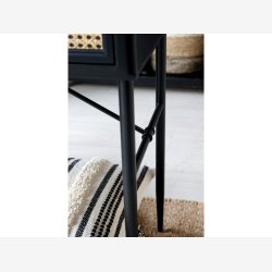 Chic Antique - Skrivebord m. 3 skuffer, sort