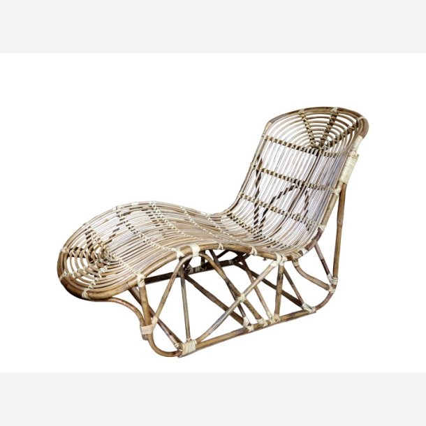 Chic Antique - Liggestol Naturlig H94xL131xB65cm Rattan.