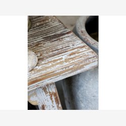 Chic Antique - Konsolbord Fransk gr H75xB90xL45cm Fyrretr.