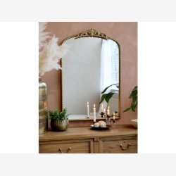 Chic Antique - Anretterbord m/2 skuffer Naturlig H85xB150xL40cm. (p vej primo august)
