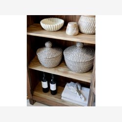 Chic Antique - Grimaud UNIKA Vitrineskab Ca. H140xB80xL48cm Genbrugstr.