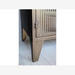 Chic Antique - Vitrineskab m. 4 glaslger