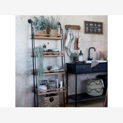 Chic Antique - Reol til vg m. 4 hylder