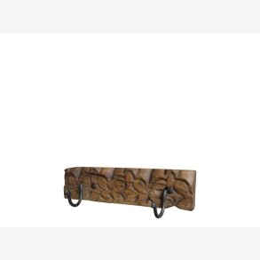 Chic Antique - Grimaud Knagerkke m. 2 knager, H10/L43/B13cm.