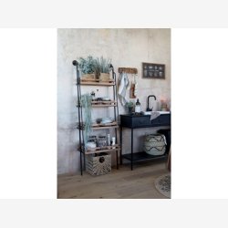 Chic Antique - Grimaud Knagerkke m. 2 knager, H10/L43/B13cm.