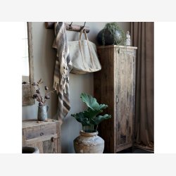 Chic Antique - Grimaud Skab m. 1 lge, H160/L53/B40cm.