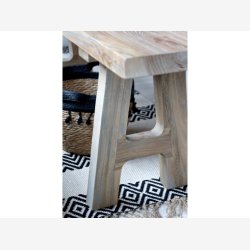 Chic Antique - Bnk i genbrugstr, natur