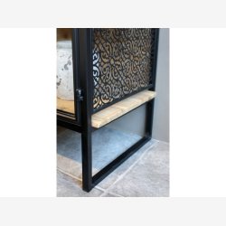 Chic Antique - Vence Reol m. 4 hylder, H168/L60/B35cm.