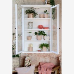 Chic Antique - Marseille Vgskab m. 4 hylder Natur