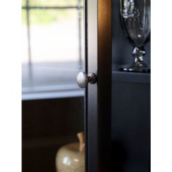 Chic Antique - Marseille Vgskab m. 4 hylder H120/L82/B21 cm sort