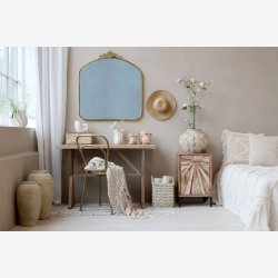 Chic Antique - Skab m. 1 lge og skuffe Natur