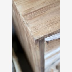 Chic Antique - Skab m. 1 lge og skuffe Natur