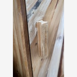 Chic Antique - Skab m. 1 lge og skuffe Natur