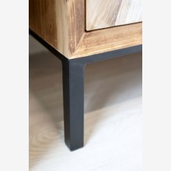 Chic Antique - Skab m. 1 lge og skuffe Natur