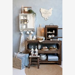 Chic Antique - Flueskab i genbrugstr