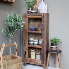 Chic Antique - Grimaud Vitrineskab H105/L47/B18 cm natur