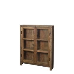 Chic Antique - Grimaud Vitrineskab H105/L85/B18 cm natur