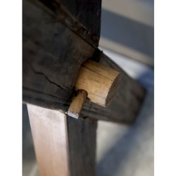 Chic Antique - Grimaud Bord m. skuffe H85/L152/B36 cm natur