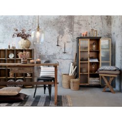 Chic Antique - Reol m. rum H116/L100/B30 cm natur