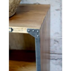 Chic Antique - Reol m. rum H116/L100/B30 cm natur