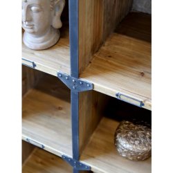 Chic Antique - Reol m. rum H116/L100/B30 cm natur