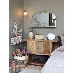 Chic Antique - Skab m. 2 lger H82/L110/B42 cm natur