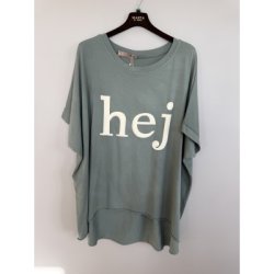 Marta Du Chateau - MdcJunia T-Shirt Kaki/r�hvid Onesize