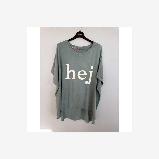 Marta Du Chateau - MdcJunia T-Shirt Kaki/r�hvid Onesize