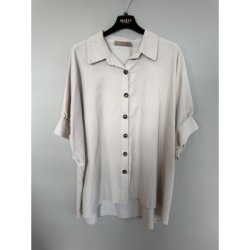 Marta Du Chateau - MdcKaori Skjorte Beige Onesize