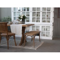 Chic Antique - UNIKA Fransk Spisebord Naturlig Ca. H77xB200xL90cm Genbrugstr.