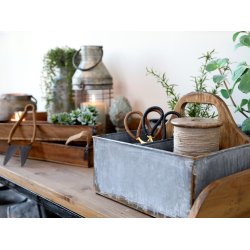 Chic Antique - Fransk inspireret Anretterbord Patineret sort H99xB120,5xL61cm.