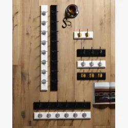 NORDAL - EDGY knager�kke m. 3 knager Sort