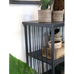 Chic Antique - Reol m. 4 hylder H132 L97 B38cm.