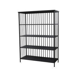 Chic Antique - Reol m. 4 hylder H132 L97 B38cm.