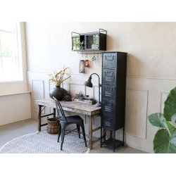 Chic Antique - Grimaud UNIKA Gammelt markedsbord Naturlig Ca. H67xB150xL50cm Genbrugstr.