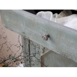 Chic Antique - Sknk m/2 lger og 2 skuffer Patineret opal H112xL153xB51,5cm (P vej primo august)
