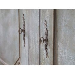 Chic Antique - Sknk m/2 lger og 2 skuffer Patineret opal H112xL153xB51,5cm (P vej primo august)