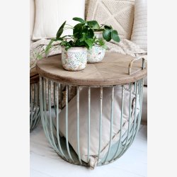 Chic Antique - Sofabord m. trlg st af 2