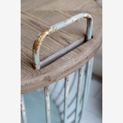 Chic Antique - Sofabord m. trlg st af 2