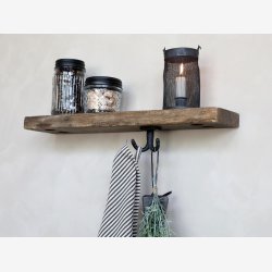 Chic Antique - Grimaud UNIKA Hylde af skibsplanke L: 50 B: 10 cm.