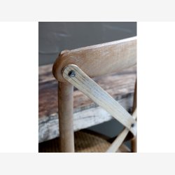 Chic Antique - Fransk Spisestol m/fletsde H89xB51xL55cm natur.