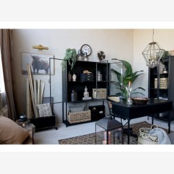 Chic Antique - Fransk Kontorstol m. fletsde &amp; ryg