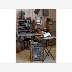 Chic Antique - Grimaud UNIKA Reol m/5 hylder Ca. H74xB60xL36cm Genbrugstr.