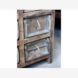 Chic Antique - Grimaud UNIKA Kommode m/10 murstensforme Ca. H70xB33xL40cm.