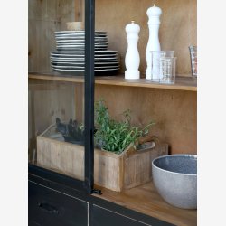 Chic Antique - Kasse m. hndtag tr 