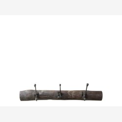 Chic Antique - Grimaud Knagerkke m. 3 knager, H14/L68/B4cm. (P vej ultimo juli)